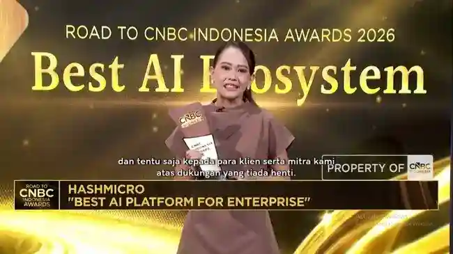 HashMicro Terima Penghargaan untuk Platform AI Perusahaan