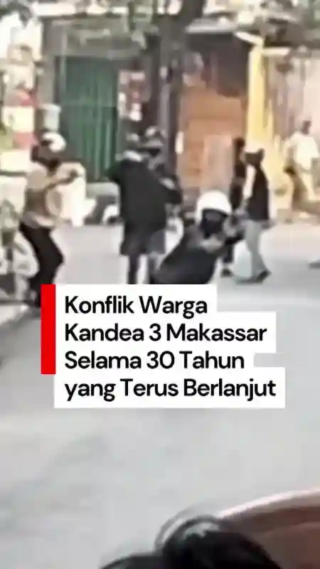 Bentrok Warga Kandea 3 Kembali Terjadi, Konflik Disebut Berlangsung Tiga Dekade