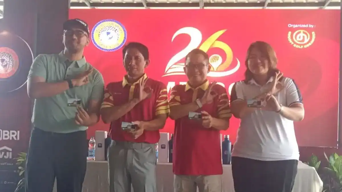 Kemitraan BRI dan Metro Golf Club Surabaya Diperkuat Lewat Turnamen Anniversary ke-26