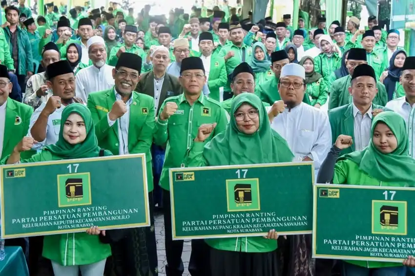 Mardiono Memasang Sasaran PPP Surabaya Bentuk Satu Fraksi pada Pemilu 2029