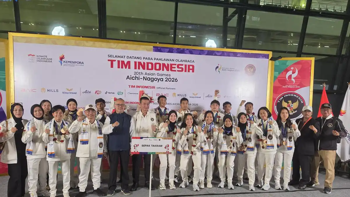 Sepak Takraw Indonesia Bawa Pulang Empat Medali dari Asian Games 2026