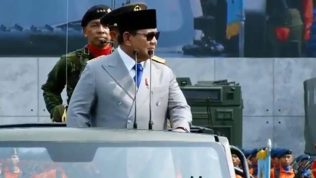 Prabowo Resmikan 204 Satuan Baru TNI dalam HUT Ke-81 di Cilangkap