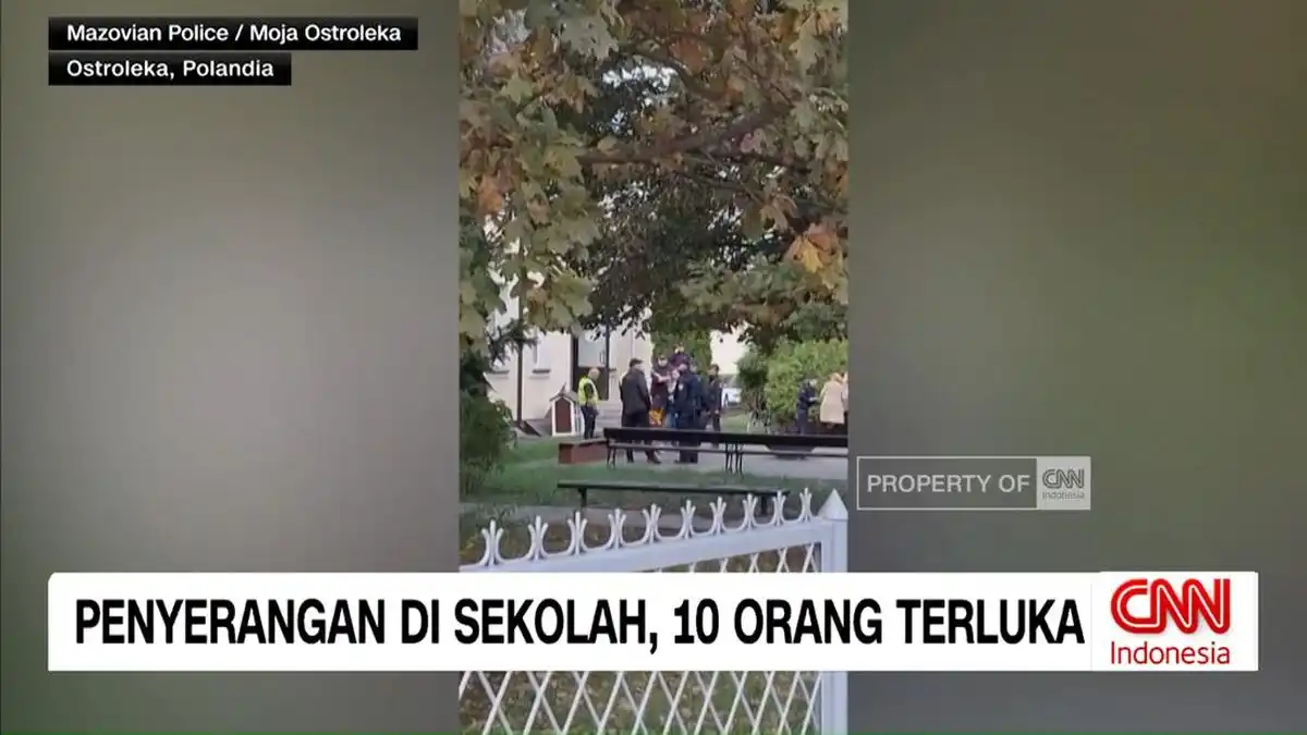 Sepuluh Korban Dilarikan ke Rumah Sakit Usai Insiden Senjata Tajam di Sekolah Polandia