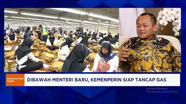 Menperin Sarmuji Soroti Rokok Ilegal dan Masa Depan Industri Tembakau Nasional