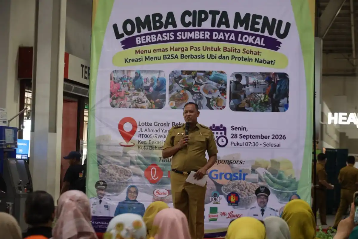 Pemkot Bekasi Mendorong Inovasi Pangan Lokal untuk Mendukung Perbaikan Gizi