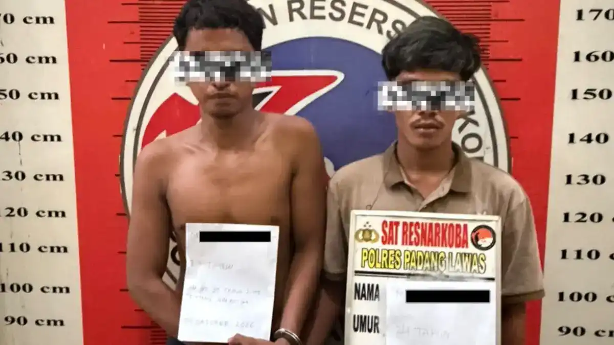 Polres Padang Lawas Menggerebek Lokasi yang Disebut Sarang Sabu di Desa Menanti
