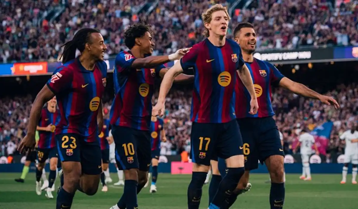 Barcelona vs Getafe 3-0 Anthony Gordon Cetak Gol Perdana, Samai Rekor Start Terbaik