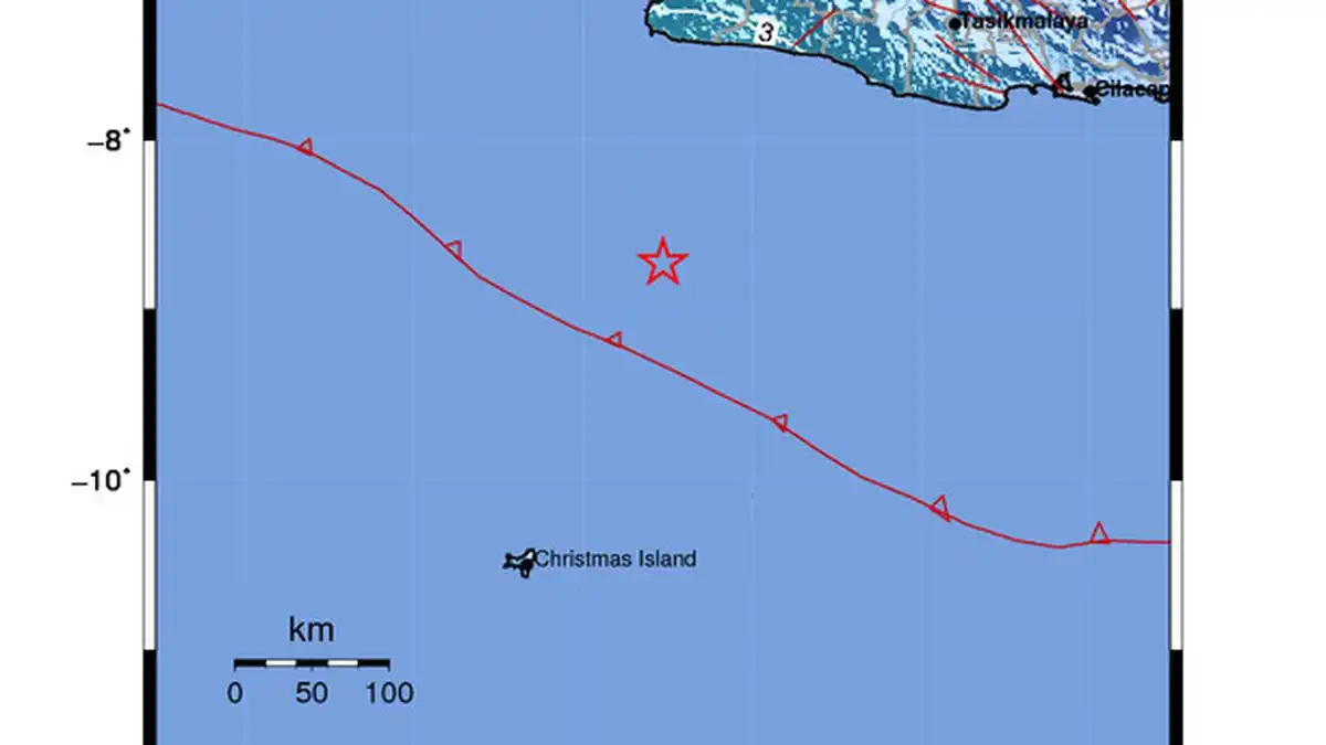 Gempa M5,7 Mengguncang Sukabumi, BMKG Pastikan Tidak Berpotensi Tsunami