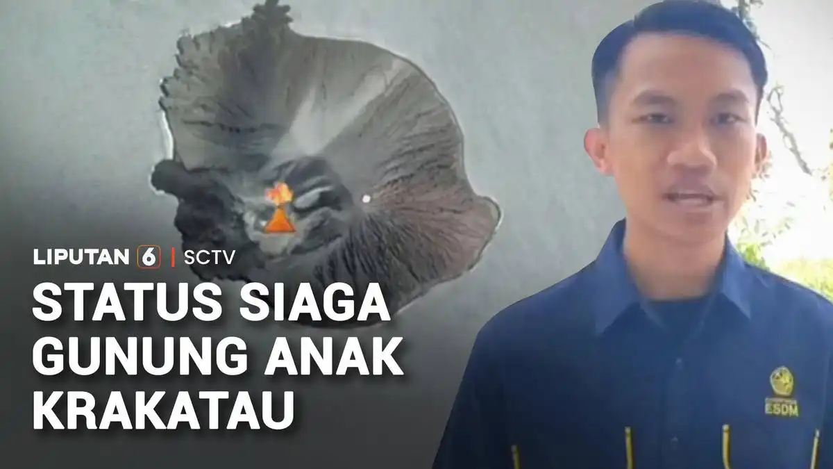Status Anak Krakatau Kembali Siaga, Aktivitas dalam Radius 5 Kilometer Dilarang