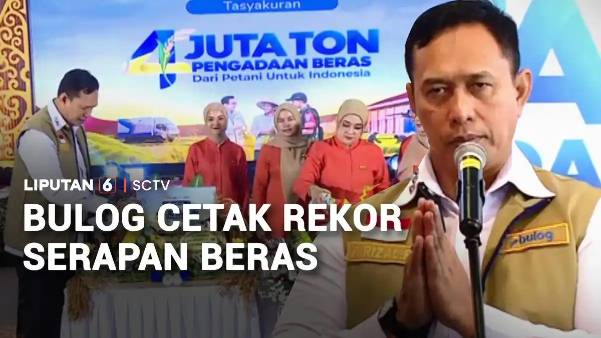Bulog Catat Pengadaan Beras Tertinggi hingga 4,11 Juta Ton