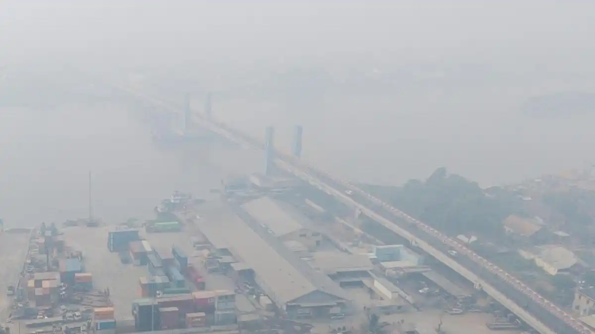 Kualitas Udara Palembang Memburuk hingga Level Berbahaya akibat Kabut Asap