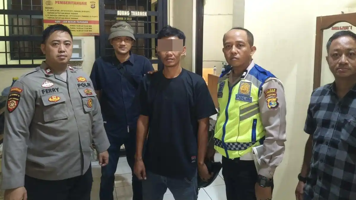 Sopir Fuso Menyerahkan Diri Setelah Kecelakaan Beruntun Tewaskan Dua Pelajar di Pringsewu