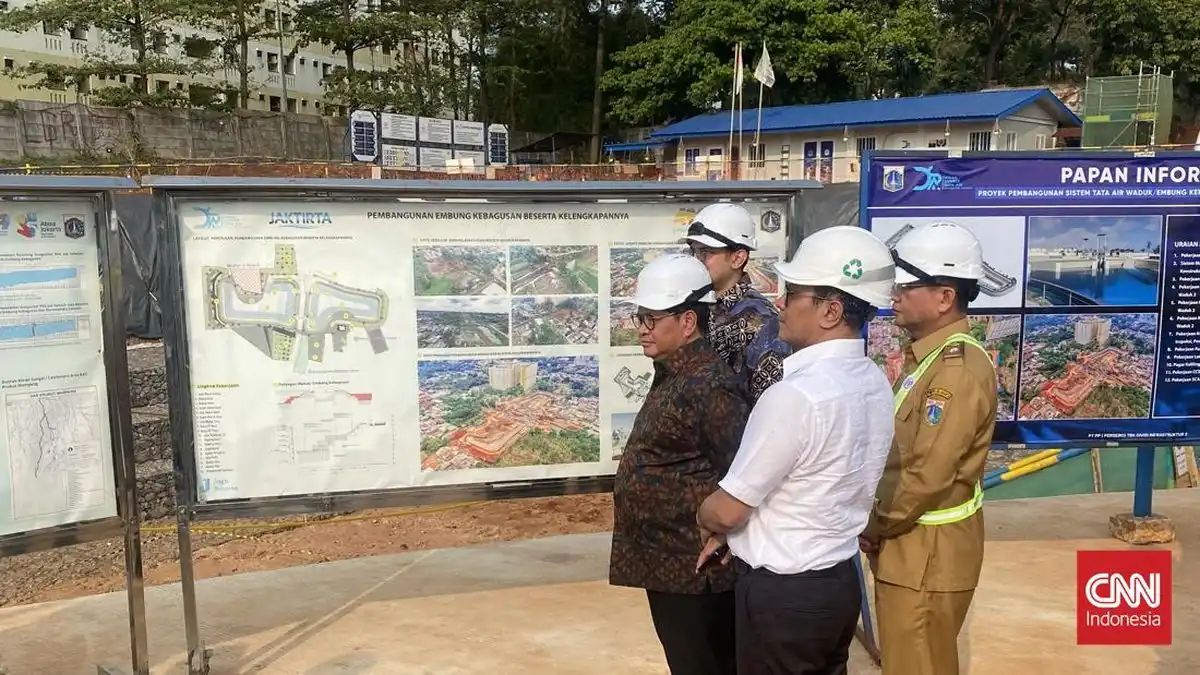 Pemprov DKI Proyeksikan DAS Mampang-Krukut Menekan Banjir hingga 8 Persen