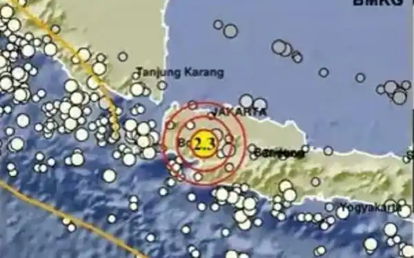 Gempa M2,3 Terjadi di Darat, 22 Kilometer dari Kota Bogor