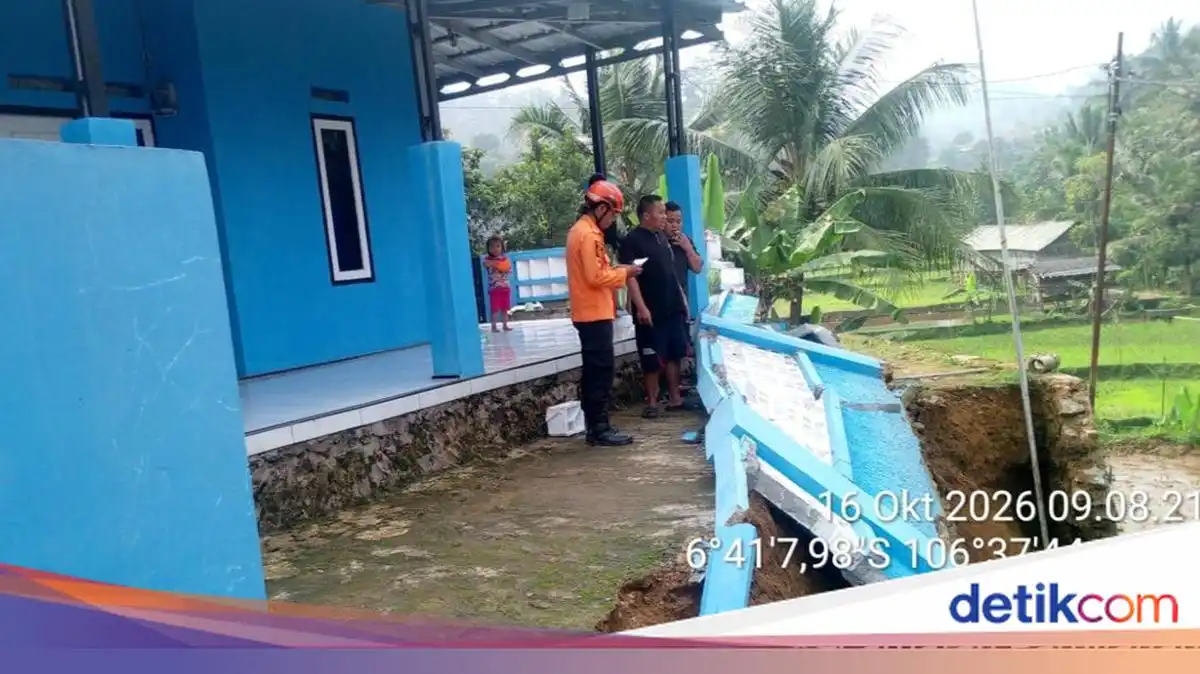 Gempa M 4,1 di Bogor: BPBD Catat 253 Rumah Rusak dan Satu Warga Terluka