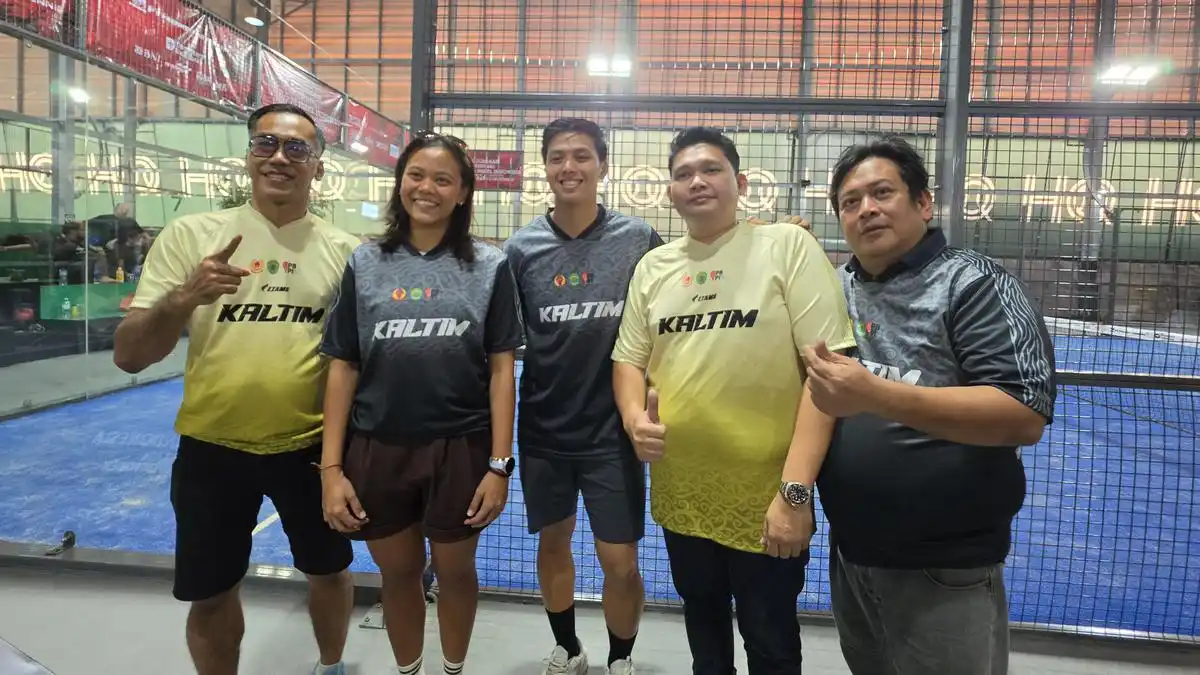 Empat Pemain Timnas Perkuat Kaltim, Kejurnas Padel 2026 Bidik Final