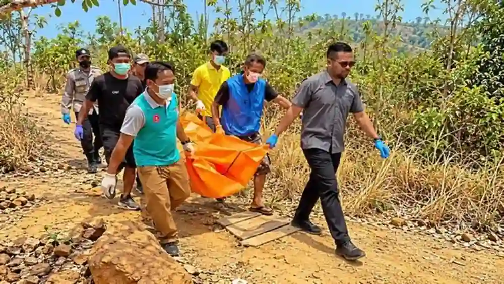 Penangkapan Terduga Pembunuh Perempuan di Kebun Jati Sukabumi