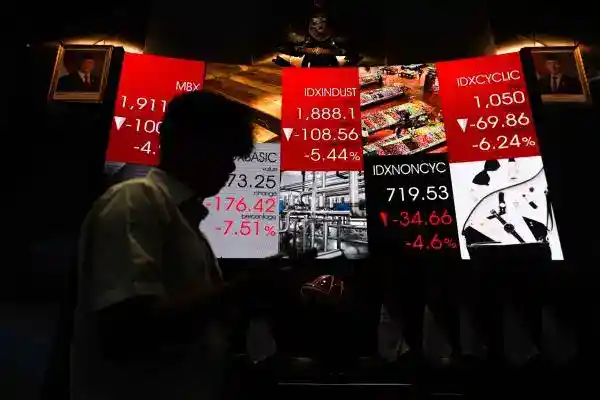 IHSG Tertekan, Mayoritas Saham dan Seluruh Indeks Sektoral Melemah