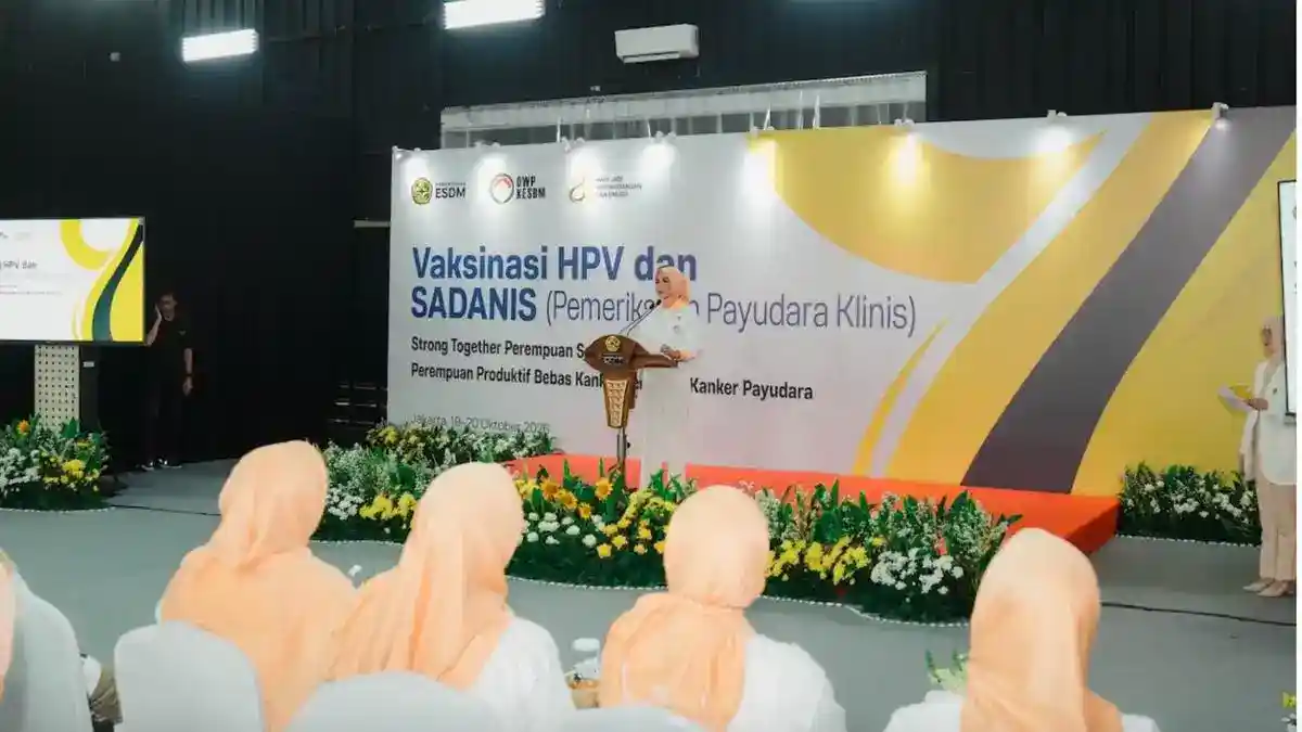 Sri Suparni Bahlil Dorong Perempuan Periksa Kesehatan Tanpa Menunggu Gejala