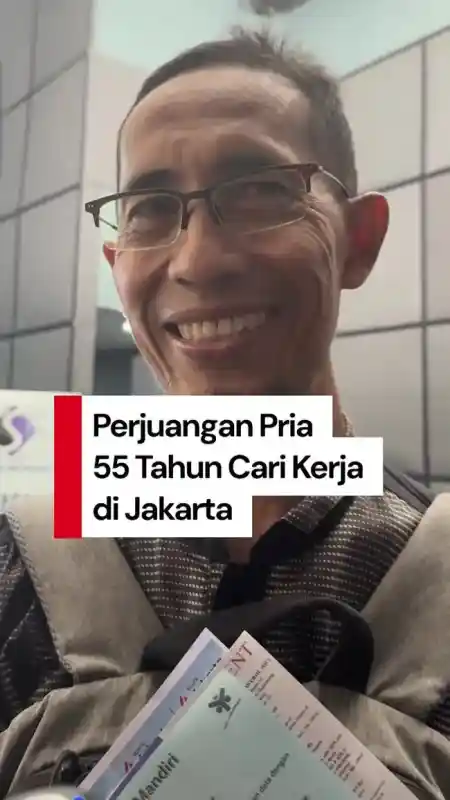 Tetap Produktif di Usia 55: Perjalanan Zaini Mencari Pekerjaan