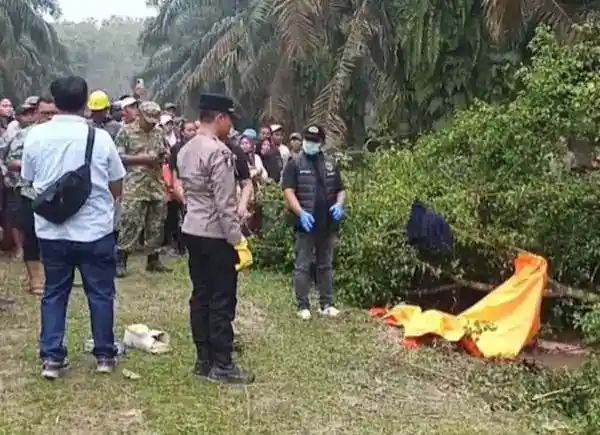 Penemuan Jasad Pria Terbungkus Karung Gegerkan Warga Asahan
