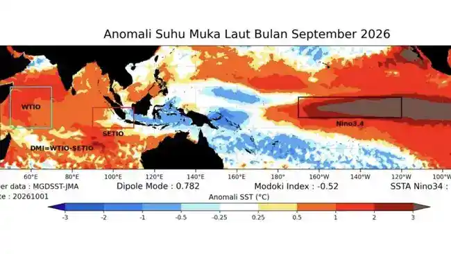 BMKG: Angin Timuran Dominasi Indonesia, Kekeringan Meteorologis Meluas