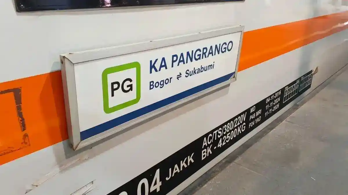 Dua Warga Tertemper KA Pangrango di Lintas Bogor–Sukabumi dalam Rentang Empat Jam